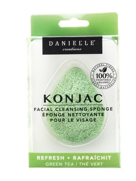 Éponge konjac - Vert - My Green Beauty