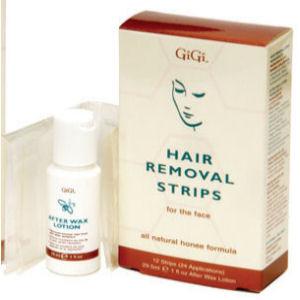 GIGI WAX STRIPS FACE 6 PC 0670