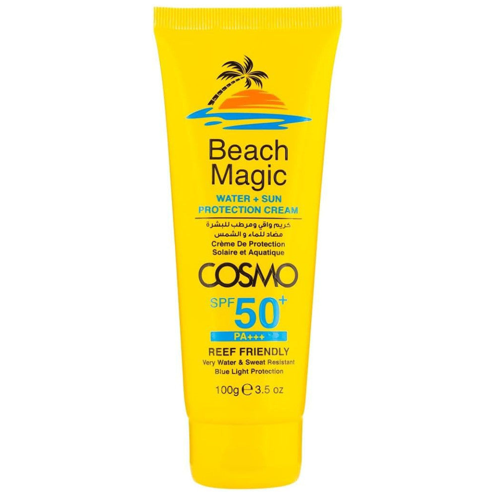 Cosmo Suncare Beach Magic Water + Sun Cream SPF50+ 3.5 oz