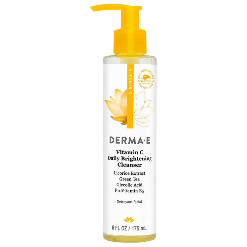 Derma E Evenly Radiant Facial Cleanser 6 oz