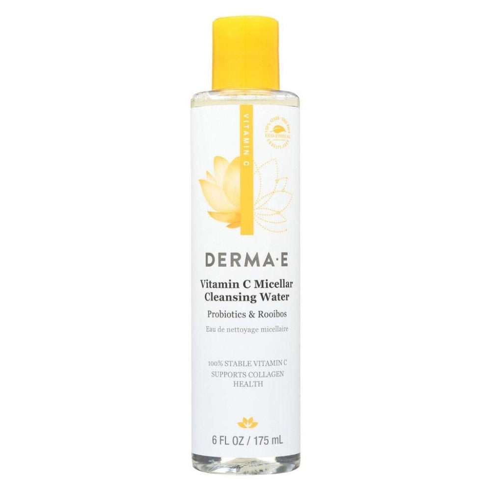 Derma E Vitamin C Micellar Cleansing Water 6 oz