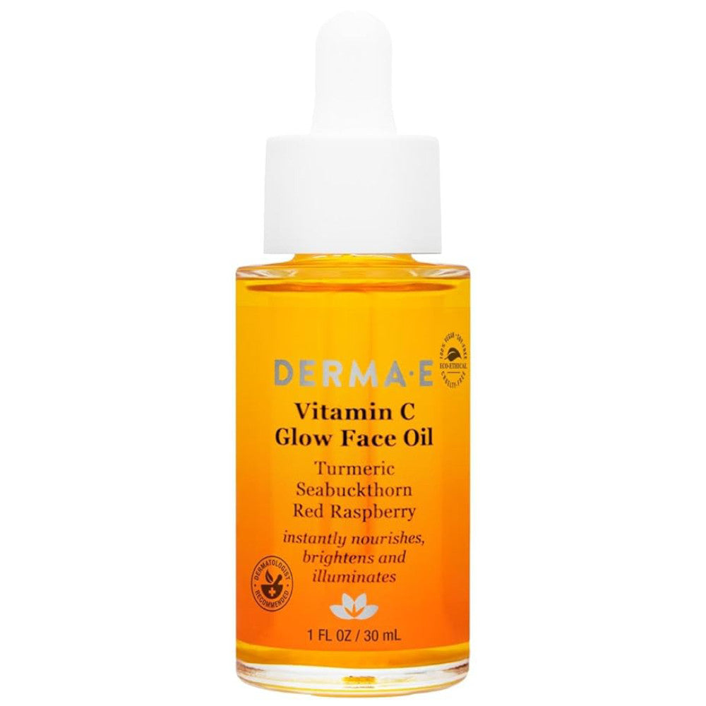 Derma E Vitamin C Glow Face Oil 1 oz