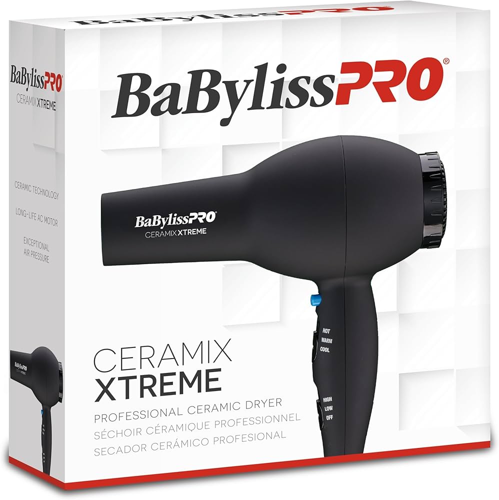 BABYLISS PRO HAIR DRYER CERAMIX XTREME 2000W