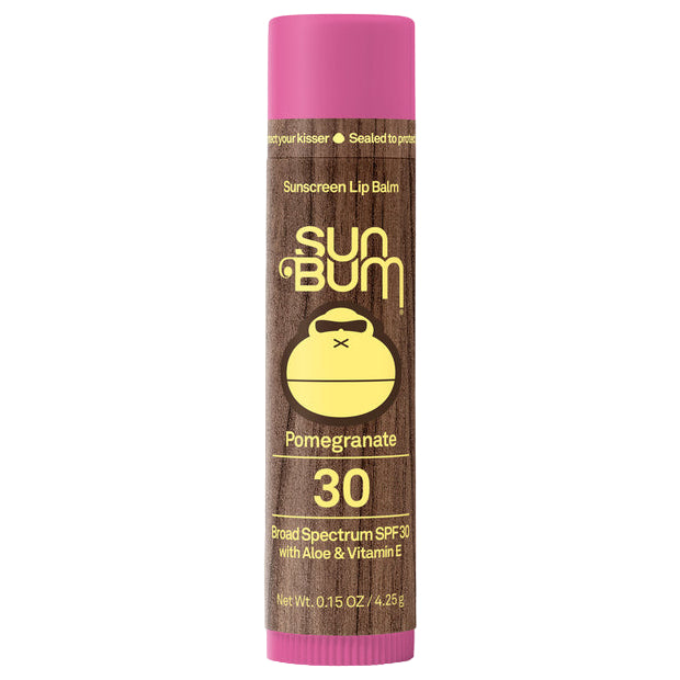 Sun Bum SPF 30 Lip Balm-Pomegranate