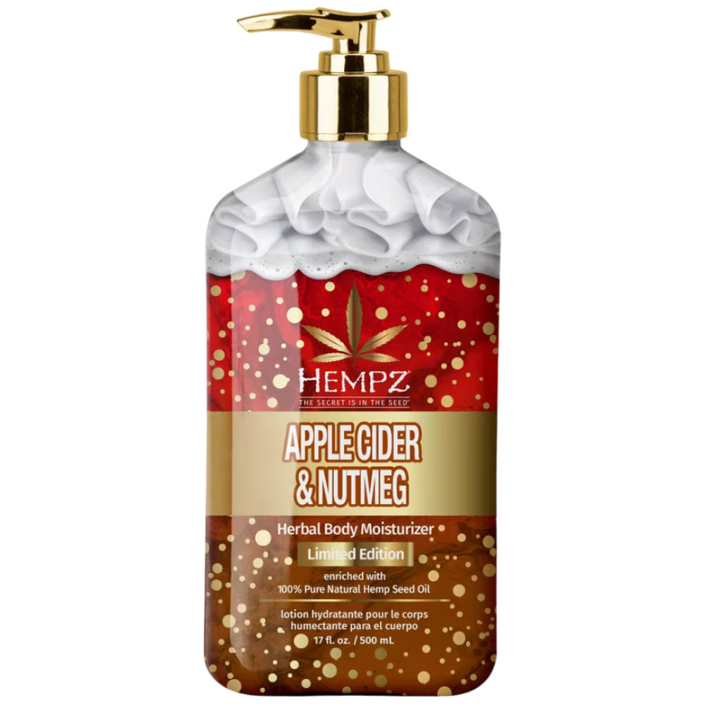 Hempz Apple Cider and Nutmeg Body Lotion 17 oz