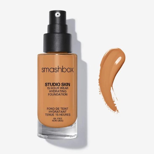 Smashbox medium dark with warm peachy undertone perfecting deals powder