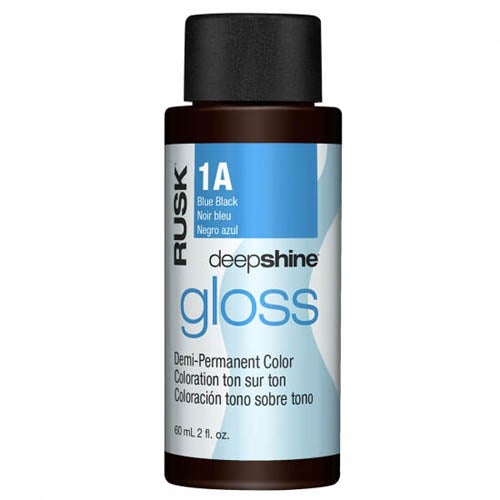 Rusk Deepshine Demi Gloss Hair ColorHair ColorRUSKShade: 1A Blue Black