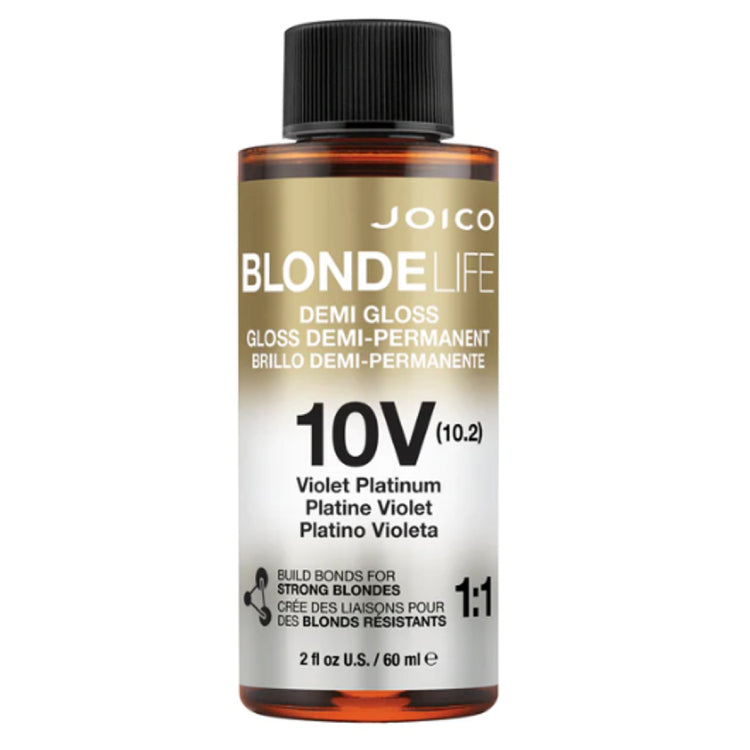 Joico Blonde Life Demi Gloss 2 ozHair ColorJOICOColor: 10V Violet Platinum