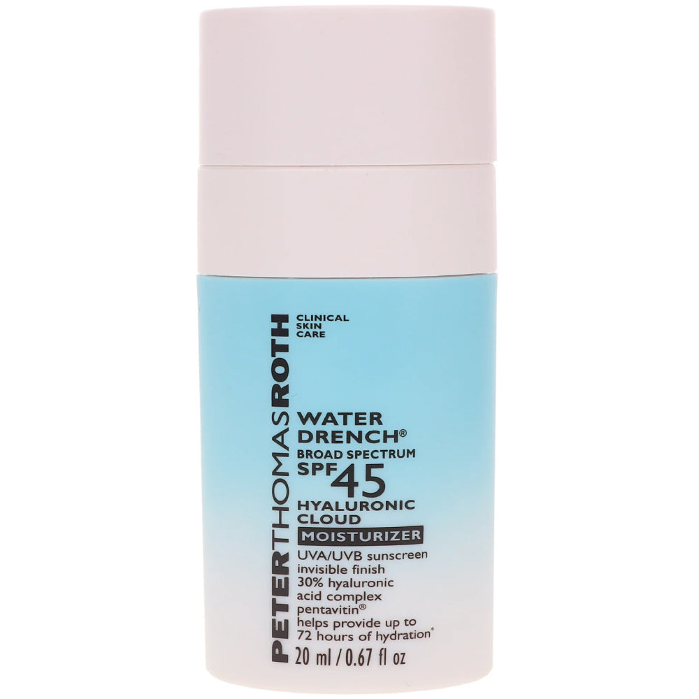 Peter Thomas Roth Water Drench SPF45 Hyaluronic Cloud Moisturizer 0.67 oz