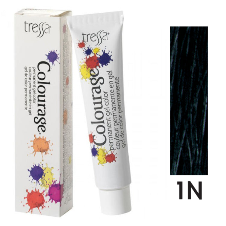 Tressa Colourage GelHair ColorTRESSAColor: 1N Blue/Black