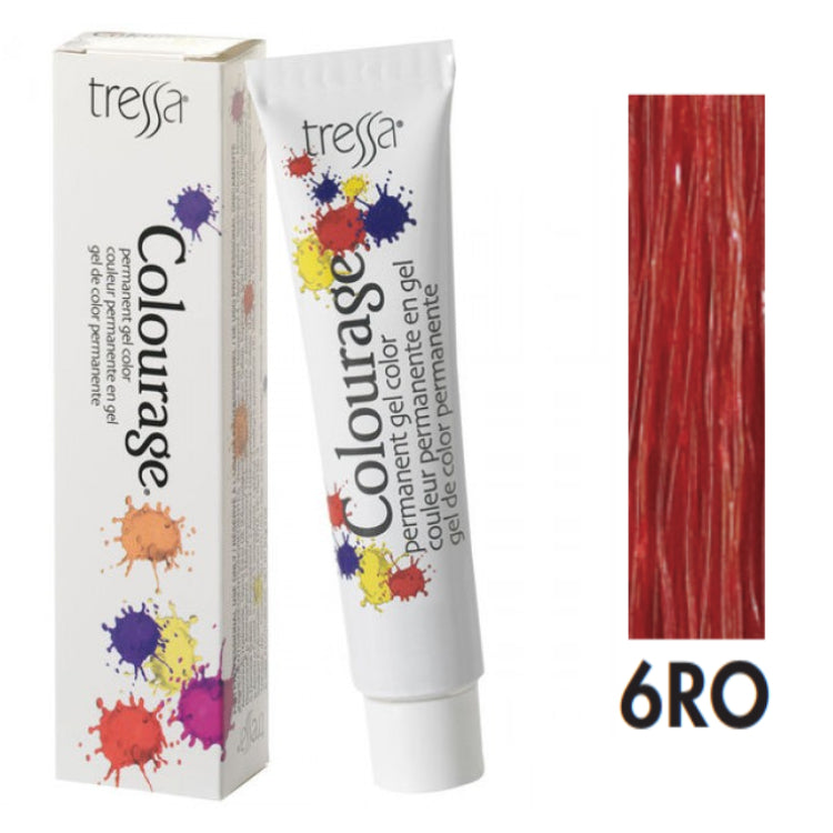 Tressa Colourage GelHair ColorTRESSAColor: 6R/O Intense Copper