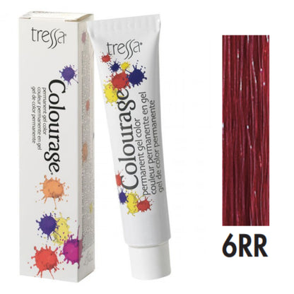 Tressa Colourage GelHair ColorTRESSAColor: 6R/R Intense True Red