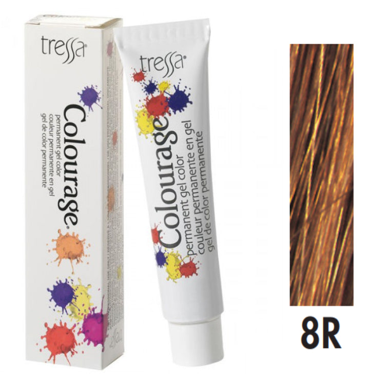 Tressa Colourage GelHair ColorTRESSAColor: 8R Light Orange Red