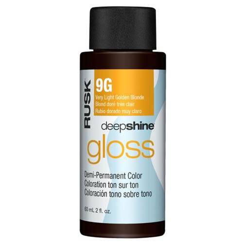 Rusk Deepshine Demi Gloss Hair ColorHair ColorRUSKShade: 9G Very Light Golden Blonde