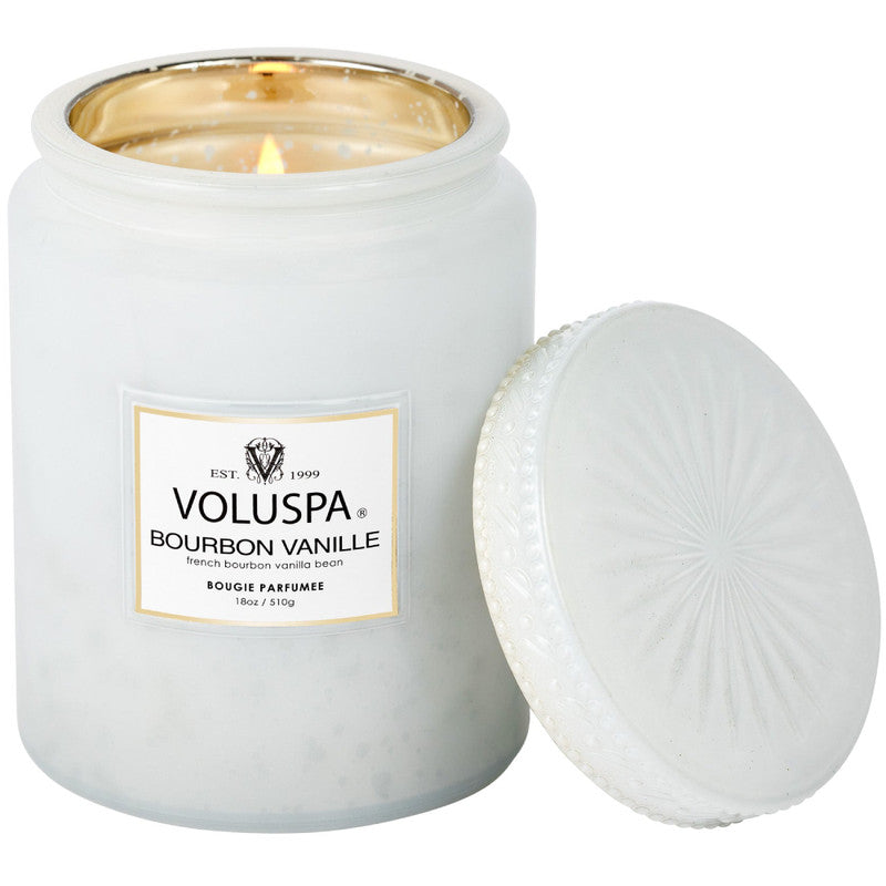 Voluspa Large Jar Candle Bourbon Vanille 18 oz