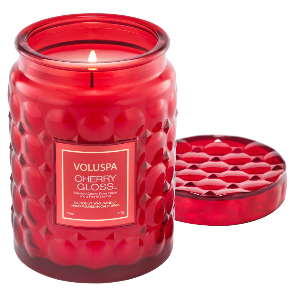 Voluspa Large Jar Candle Cherry Gloss 18 oz