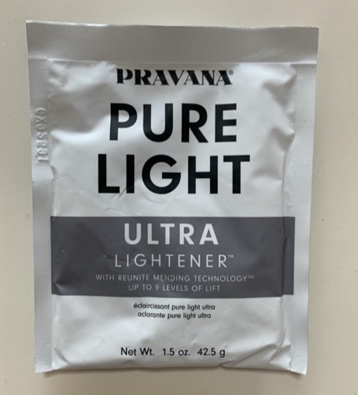 Pravana Pure Light Ultra LightenerHair ColorPRAVANASize: 1.5 oz packet