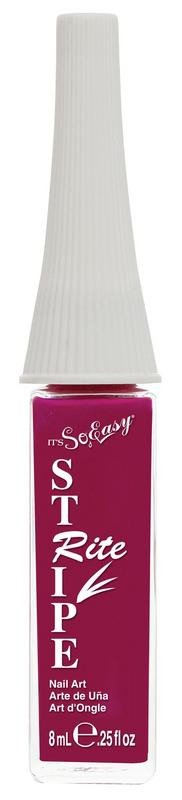 ITS SO EASY STRIPE RITE NAIL POLISH DARK PINK .25 OZITS SO EASY