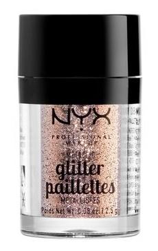 NYX Professional Metallic GliterEyeshadowNYX PROFESSIONALColor: Goldstone