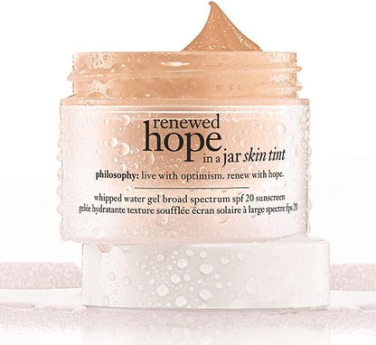 Philosophy Renewed Hope in a Jar Skin Tint SPF20 1 ozSkin CarePHILOSOPHYShade: 7.5 Honey